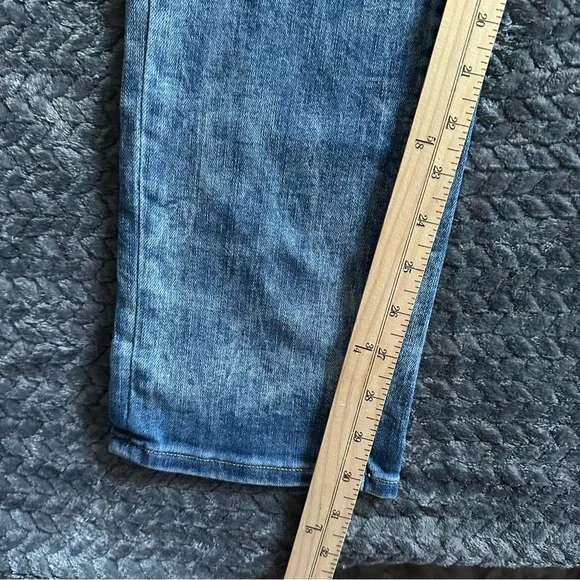 American Eagle Outfitters Blue Slim Jeans Distressed - Picture 7 of 13